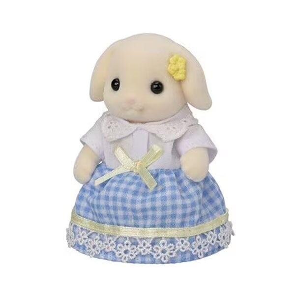 Calico Critters: Flora Rabbit Family (5pc) Posable Flocked Collectible Figurines - Image 6