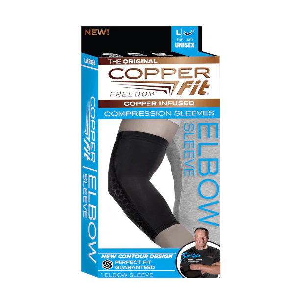 Copper Fit® Freedom Series Unisex Elbow Brace (Multiple Sizes) - Image 3