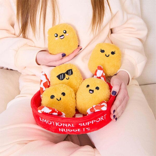 Emotional Support Nuggets 8.5" Novelty Plush Toy By What Do You Meme?® - Image 4