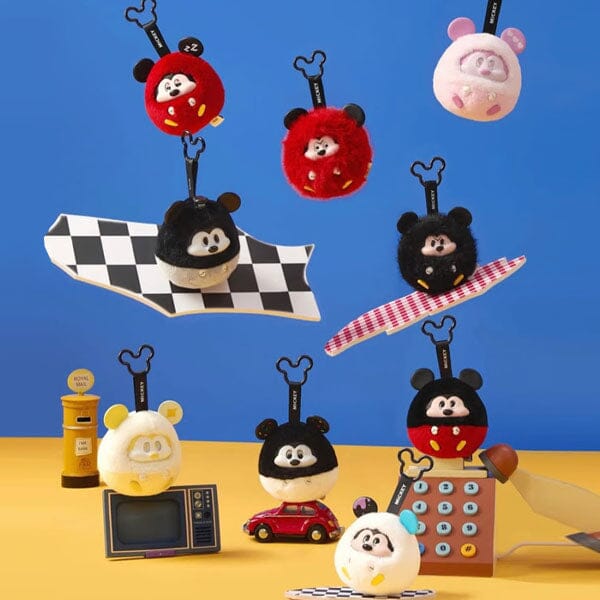 MINISO x Disney: Mickey Mouse "Fun Crash" Series Plush Keychain Blind Box (1pc) - Image 2