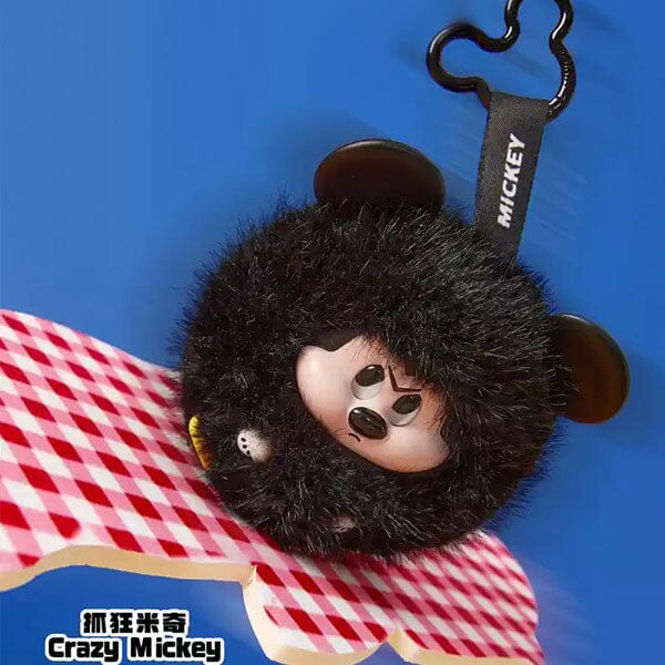 MINISO x Disney: Mickey Mouse "Fun Crash" Series Plush Keychain Blind Box (1pc) - Image 7