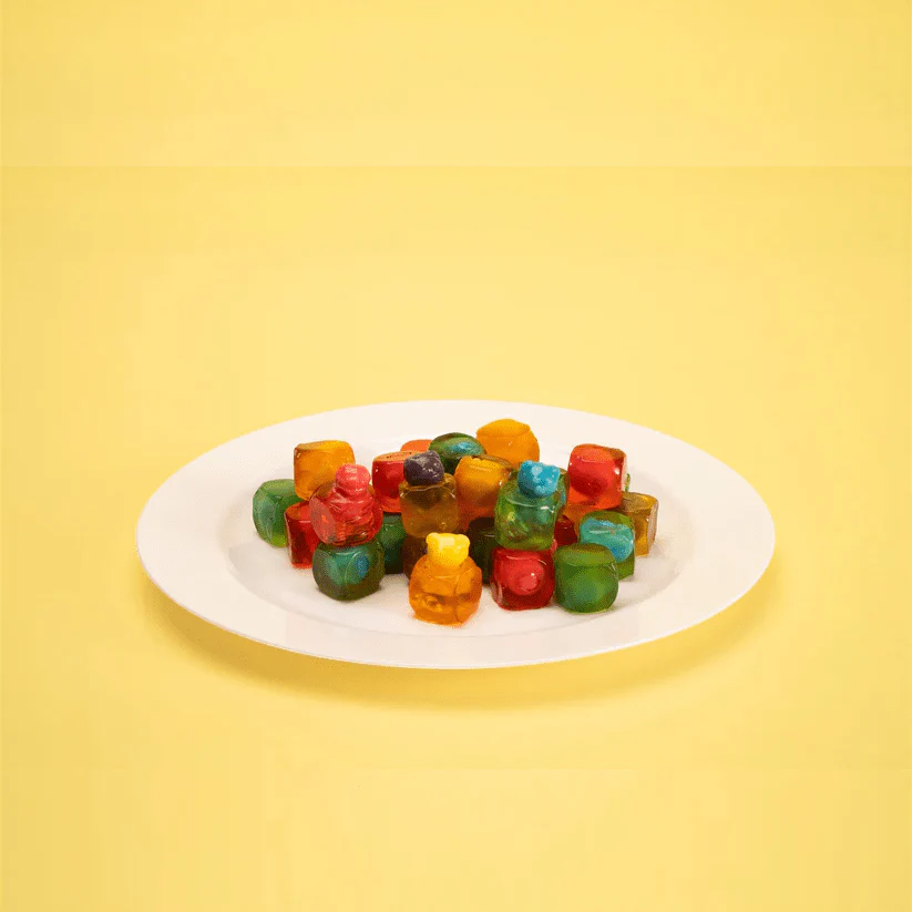 Peelable Gummies Stand Up Peg Bag - 4.25oz - Image 3
