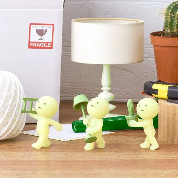 Smiski Moving Series Collectible Glow in the Dark Figurine Blind Box (1pc) - Image 5
